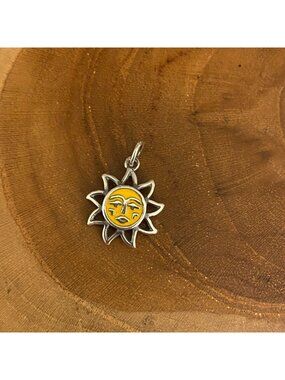 RETIRED James Avery Sunny Days Charm, Sterling Silver